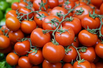 full frame tomato stock photo