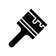 Paintbrush icon vector design templates