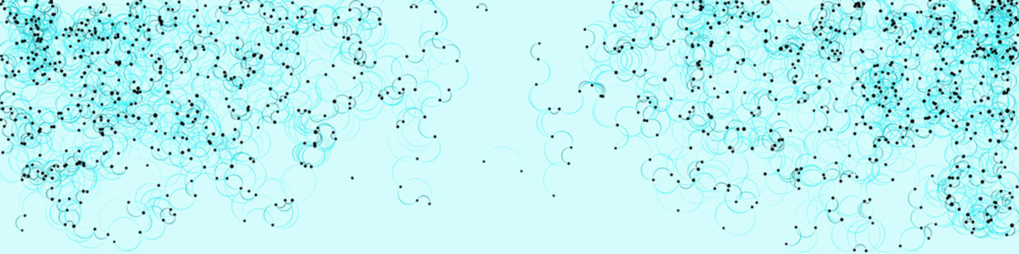 Procedural Art Network Mesh background illustration