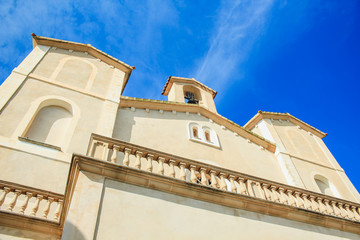 Santuari de Sant Salvador - located in the village Arta, Mallorca, Spain