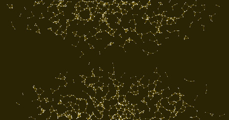 Procedural Art Network Mesh background illustration