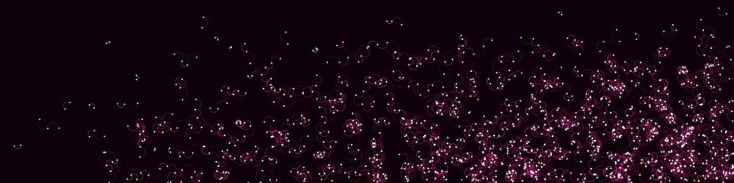 Procedural Art Network Mesh background illustration