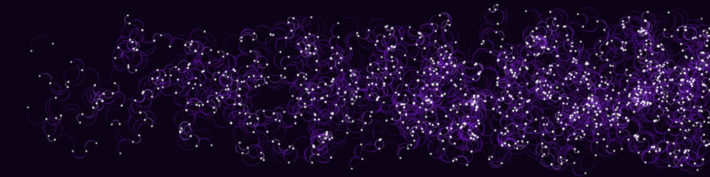 Procedural Art Network Mesh background illustration