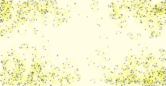 Procedural Art Network Mesh background illustration