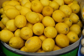 Full frame lemon stock photo