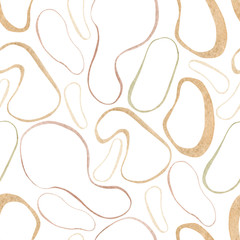 Abstract watercolor seamless pattern for kids. Cute aniaml skin background. Childish illustartion of Africa design for textile fabric, wrapping paper, wallpaper and scrapbook paper.