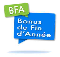 French BFA initials in colored bubbles