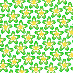 seamless floral pattern with flowers