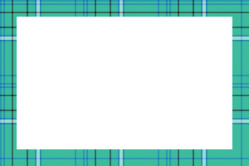 Rectangle borders and Frames vector. Border pattern geometric vintage frame design. Scottish tartan plaid fabric texture. Template for gift card, collage, scrapbook or photo album and portrait.