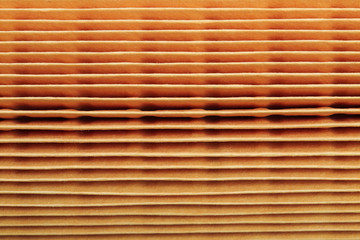 Oil , air , fuel filter for car on white background or isolated - Image