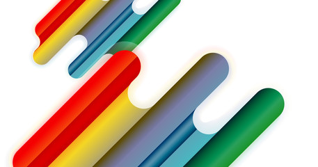 Abstract liquid lines geometric background