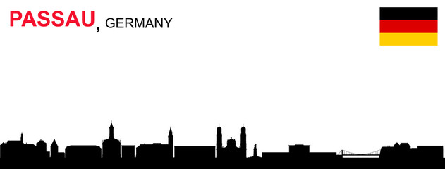 Passau Silhouette