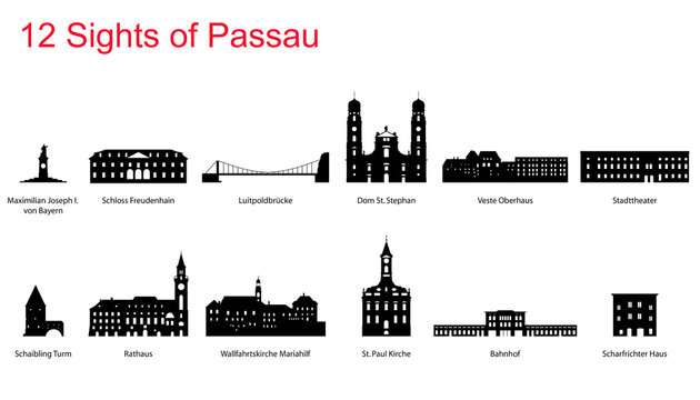 12 Sights of Passau