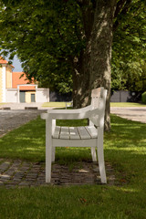 Park bench in Copenhagen