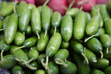 full frame cucumber stock photo