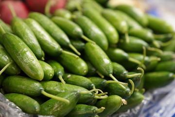 full frame cucumber stock photo