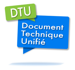 French DTU initials in colored bubbles