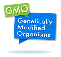 GMO initials in colored bubbles