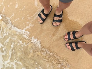 Couple sandals