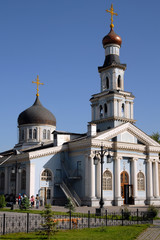 Holy Assumption Cathedral Church. Tashkent, Uzbekistan.