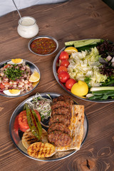 Turkish meatball from turkish cuisine
