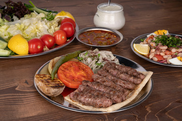 Turkish meatball from turkish cuisine