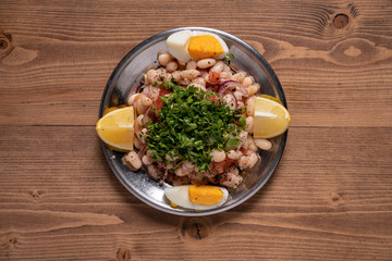 Turkish salad from turkşsh cuisine