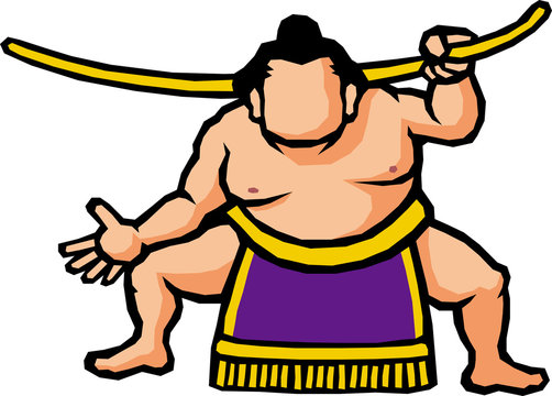 弓取り式の力士 Stock Vector Adobe Stock 弓取り式の力士 Stock Vector Adobe Stock