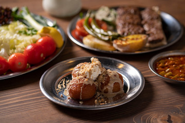 Kemal pasha dessert from Turkish cuisine