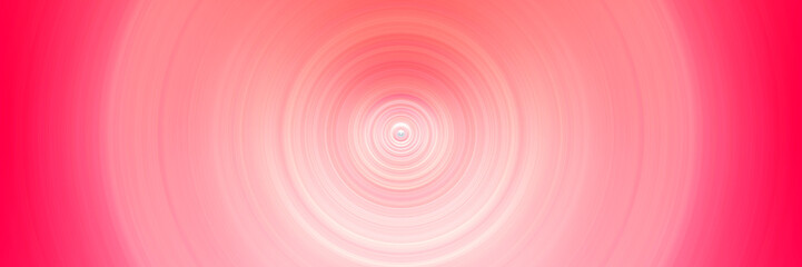 Pink glowing circle. Glowing abstract texture. Glow of concentric circles.