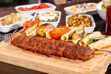 kebab from turish cuisine