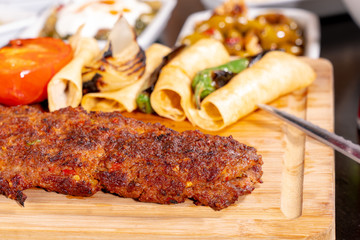 kebab from turish cuisine