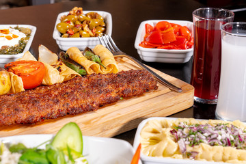 kebab from turish cuisine