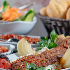 kebab from turish cuisine