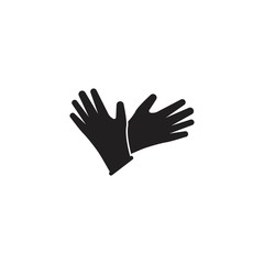 Fototapeta na wymiar medical gloves icon