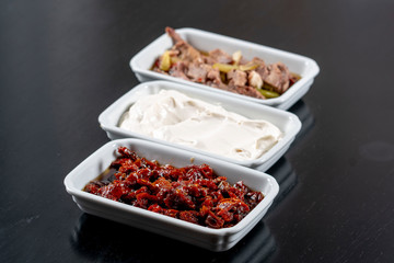 appetizers from turkish cuisine