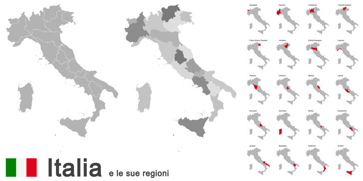 Italy and regions