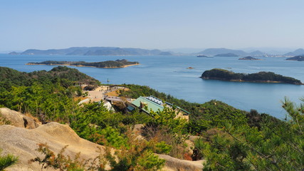 鷲羽山展望台からの眺め１