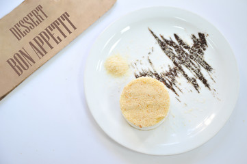 Coffee desserts. Delicious dessert with coffee.