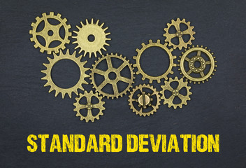 Standard deviation  - obrazy, fototapety, plakaty