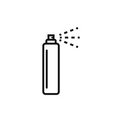 Anti-Bacterial Sanitizer Spray icon design. vector illustration