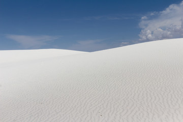 Fototapeta na wymiar White Sands Desert National Monument, New Mexico