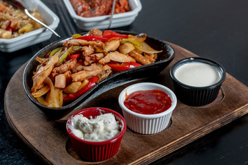 chicken meat from turkish cuisine