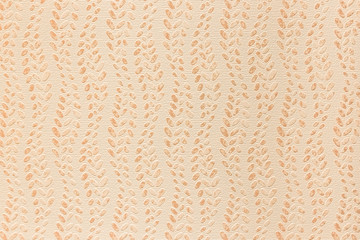 Texture of colored wallpaper with abstract wavy repeating pattern, background