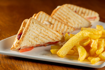 toast menü stock menü