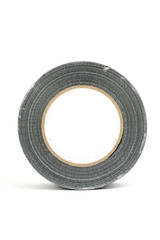 textile duct tape roll isolated on the white background