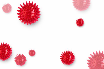 Abstract virus and coronavirus background. Medical and science .