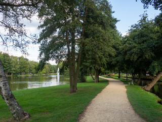 Molenvijverpark Genk Belgien Limburg See