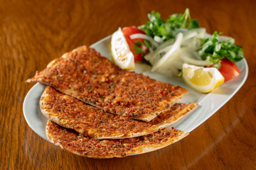 Turkish pita stock photo