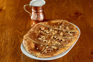 pita with tahini